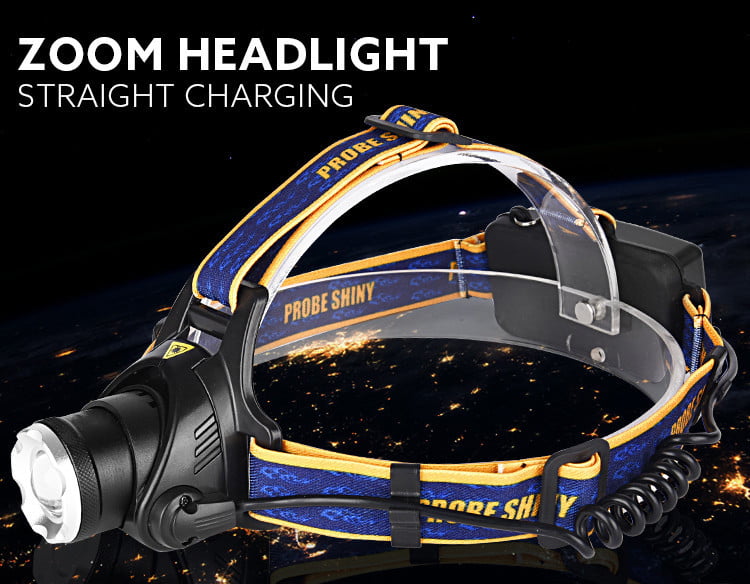 6000Lm LED Headlight Torch  T6 Running Rechargeable Headlamp Head Light Lamp 