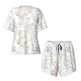 thumbnail image 4 of Naloa Sea Animals Women's Short-Sleeved Pajama Set, Loungewear, Summer pajamas, Breathable Cozy - Medium, 4 of 9