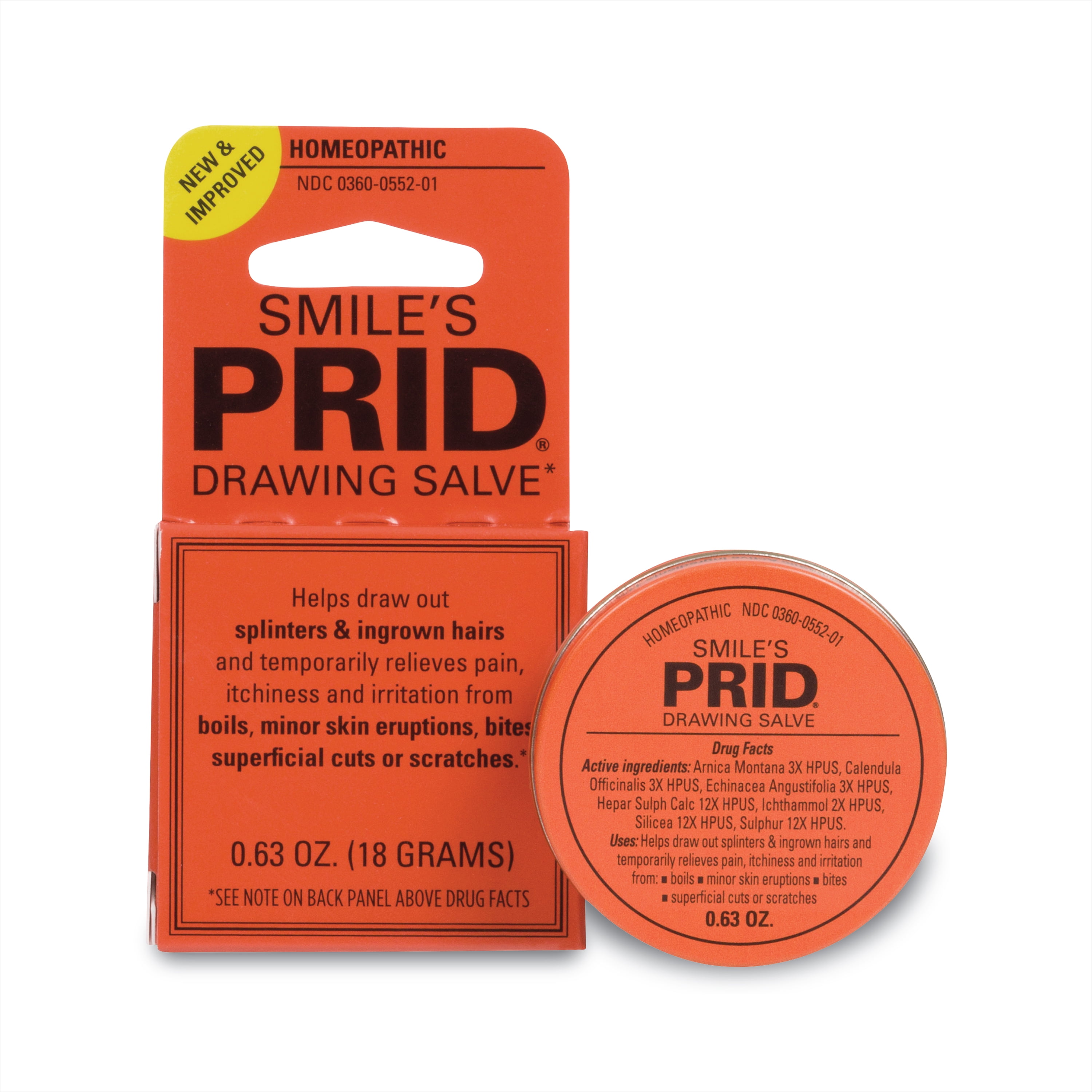 Smile's Prid Homeopathic Drawing Salve 18 g (Pack of 2)2