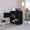 Black, variant on Space - Saving Storage & Mobility - Keep Wine Fresh and Drinks Safe with Easy - to - Move Bar Cart