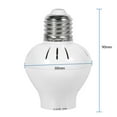 Motion Sensor Light Socket, Sensitive Screw Bulb Adapter, For Led