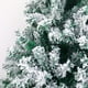 thumbnail image 3 of Fiudx Árbol de Navidad Led con Ramas Ajustables y Bisagras, de Pvc con Base de Hierro, Ideal para Interiores y Exteriores, Ideal para Reuniones Familiares, 60 Cm, con Aspecto de Copos de Nieve., 3 of 5