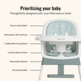 thumbnail image 3 of Dream On Me Lightweight & Convertible Curio Sit N Seek High Chair, Mint, 3 of 13