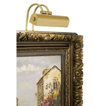 

Possini Euro Design Possini Euro Calliope 9 Wide Light Gold Plug-In Picture Light