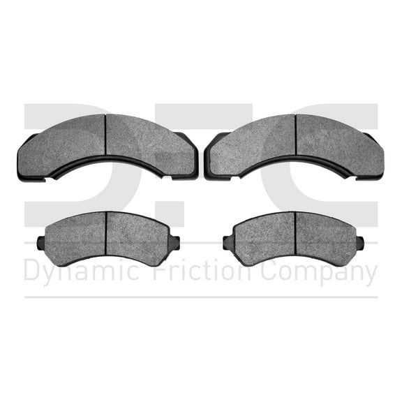 Dynamic Friction Company Heavy Duty Pads - Semi Metallic 1214-0717-00-Front or Rear Set