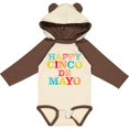 thumbnail image 3 of Inktastic Happy Cinco De Mayo Boys or Girls Long Sleeve Baby Bodysuit, 3 of 5
