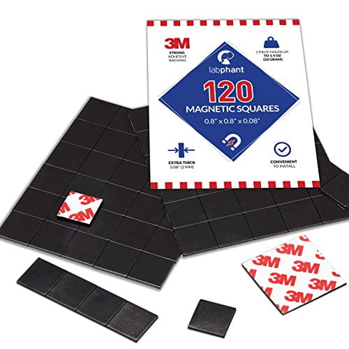 Details about   Magnetic Squares - Flexi 110 Self Adhesive Magnetic Squares Each 4/5" X 4/5" 