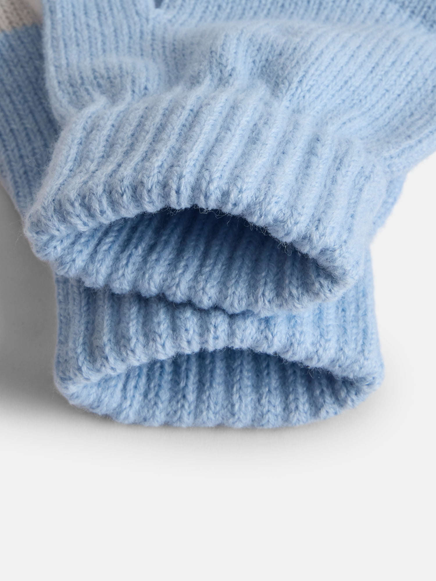 Justice Girls Velvet Sequin Hat and Glove Set, Blue