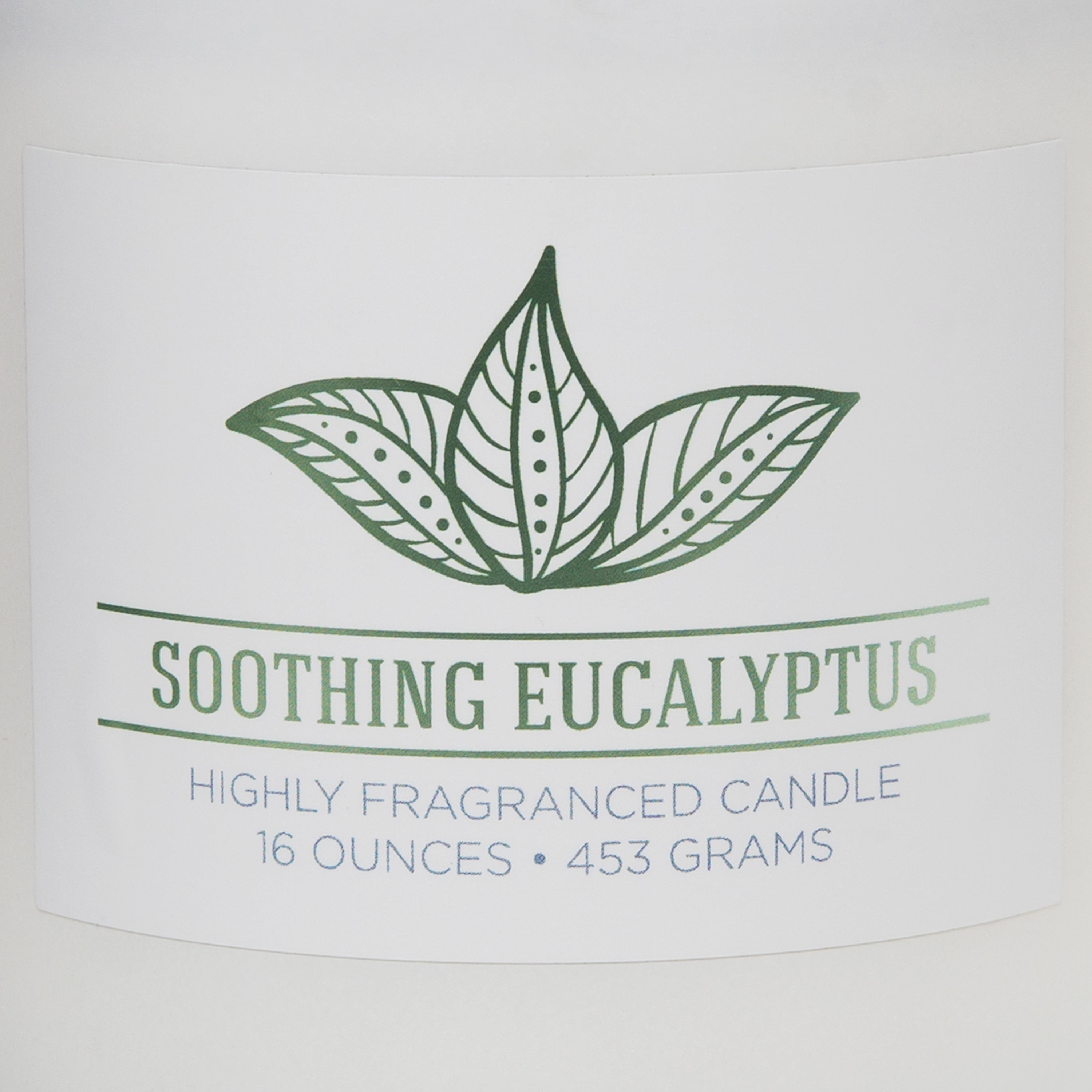 Colonial Candle Wellness Soothing Eucalyptus Candle, 2 Wick, 16 oz, 60 Hours Burn, Woody & Earthy
