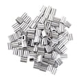 thumbnail image 3 of 600X Aluminum Crimping Loop Sleeve for 2mm Diameter Wire Rope and Cable, 3 of 4