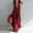 Wine Red, variant on Morttic Women's Solid Color Sleeveless Deep V Jumpsuit – Loose Wide Leg Double Pockets Flowy Boho Beach Vacation Romper Blue,S