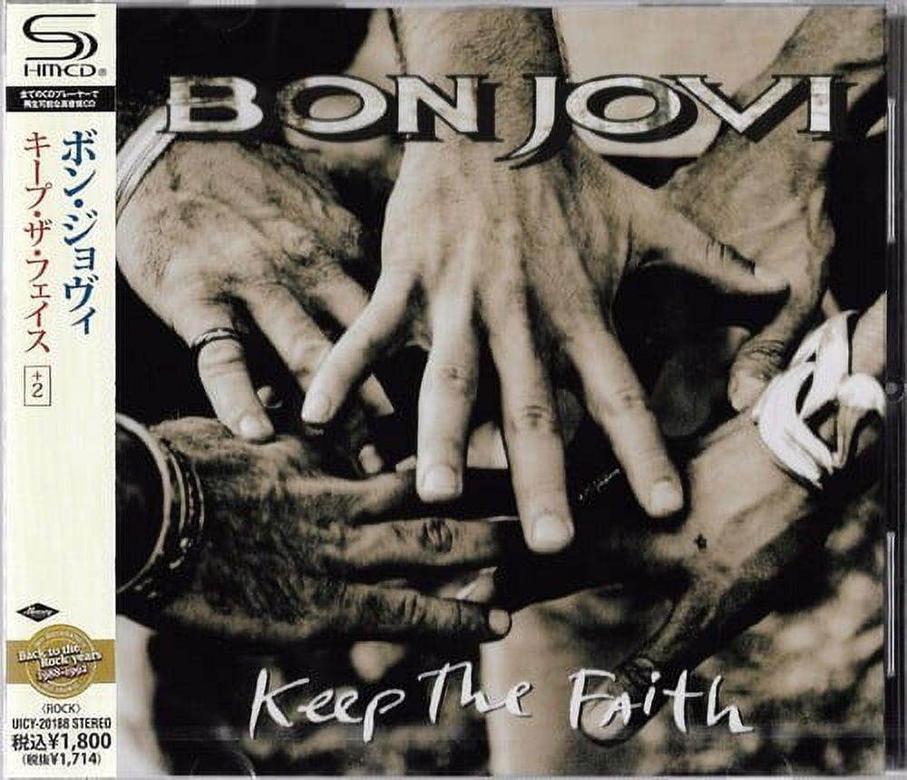 BON JOVI Keep The Faith オフィシャル 当時物ポスター