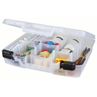 ArtBin Super Satchel Boxes, Double Deep Base, Transparent - Walmart.com