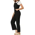 thumbnail image 4 of Allegra K Women's Ruffled Neck Country Style Jumpsuits, 4 of 6
