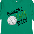 thumbnail image 4 of Inktastic Grandpa's Golf Buddy with Golf Ball Boys or Girls Long Sleeve Toddler T-Shirt, 4 of 5