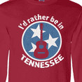 thumbnail image 4 of Inktastic I'd Rather Be in Tennessee Long Sleeve T-Shirt, 4 of 5
