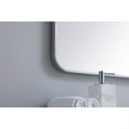 thumbnail image 5 of Soft corner metal rectangular mirror 24x36 inch in Silver, 5 of 5