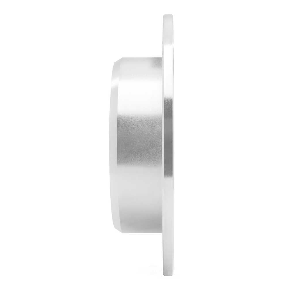 Dynamic Friction Company 631-76038R DFC Brake Rotor - Drilled And Slotted - Silver