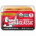 thumbnail image 3 of Dave's Killer Bread Killer Classic English Muffins Organic English Muffins 6 Ct (Pack of 7), 3 of 3