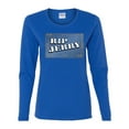 thumbnail image 2 of Wild Bobby RIP Jerry Springer 90's TV Talk Show Host Famous People Womens Graphic Long Sleeve Tee, Royal, Large, 2 of 6