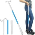 thumbnail image 2 of Extra Long 355 Inch Dressing Aid Tool Adjustable Shoe Horn and Sock Remover Helper for Effortless Dressing Assistance, 2 of 7