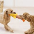 thumbnail image 3 of Mascotas Perro Felpa Masticar Juguetes Cachorro Squeaky Molar Suave Juguetes Interactivos (Pato Amarillo) Likrtyny Para estrenar, 3 of 9