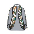 thumbnail image 3 of Tractor and Haybales White Pattern Backpack for School, Cute School Bag with Adjustable Shoulder Straps and Padded Back, 15.3"x11"x6.7", 3 of 5
