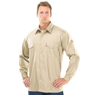 

Benchmark FR 9.5 Cal Really Nice Shirt Flame-Resistant FR Beige X-Large (3 Units)