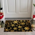 thumbnail image 5 of Christmas Doormat 16x24 Inches, Non-Slip Absorbent Holiday Entrance Mat for Indoor Outdoor Use, Festive Polyester Door Mat with Jolly Design for Kitchen Bathroom Porch Decor, 5 of 5