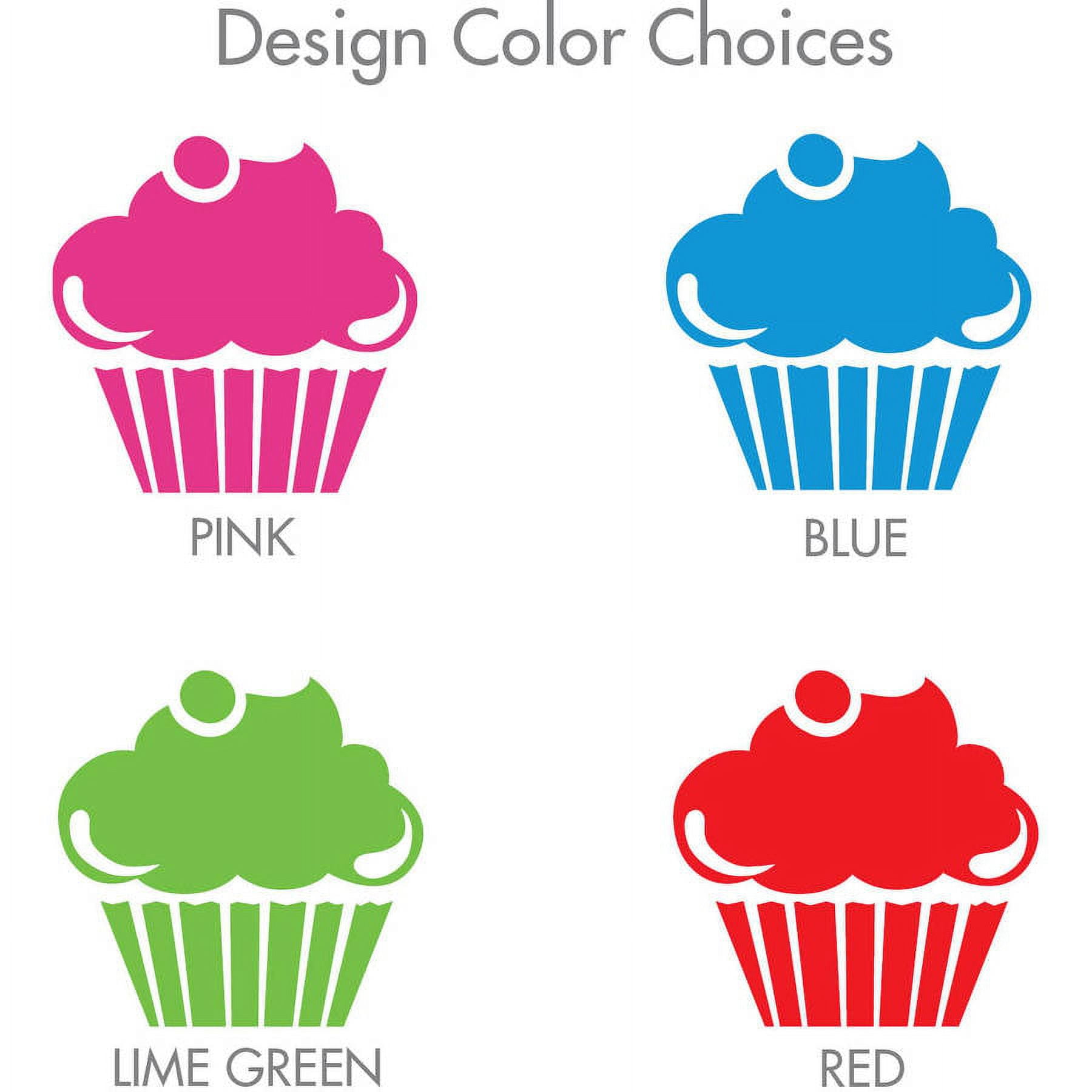Personalized Cupcake Acrylic Tumbler