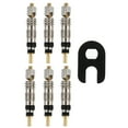 thumbnail image 1 of Presta Ensemble de Base avec 1 Pce Outil de Retrait pour Vélo en Laiton Durable et Alliage 6 Pcs Incluses, 1 of 8