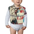 thumbnail image 6 of Kdxio Retro American Eagle Bibs For Babies, Baby Bibs for Eating, Toddler Bibs, Waterproof Bibs, Feeding Bibs, for Toddlers, Boys, Girls, 6 of 8