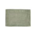 thumbnail image 3 of Better Trends 17" x 24" Premium Bathroom Rugs 100% Cotton Soft Reversible Tufted Bath Mat Water Absorbent Bath Rug Ideal for Bathroom Shower and Tub Use (Dark Sage) Edge Collection, 3 of 6