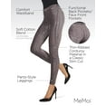 thumbnail image 3 of MeMoi Thin-Rib Slim-Cut Stretch Corduroy Leggings - Womens - Female, 3 of 7