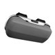thumbnail image 3 of Organizador de gafas de sol con visera para coche, estuche portátil para gafas, almacenamiento protector Gris, 3 of 9