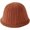 Brown, variant on Thick Knitting Bucket Hat Hemp Flower Twist Reversible Fisherman Hat Autumn Winter Bowler Hat with Lambs Wool Brim