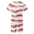 thumbnail image 5 of NTACZA Ensemble de 2 Pcs pour Homme, Ensemble de Shorts, Chemise à Manches Courtes, Shorts, Survêtements Actifs, Col Ras du Cou, Survêtements pour Hommes P, 5 of 5