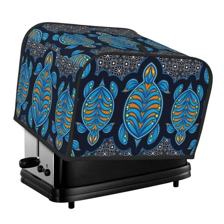 

Salelf Turtle 4 Slice Toaster Cover Appliance Cover Toaster Dust And Fingerprint Protection Machine Washable Toaster Machine Cover