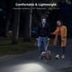 thumbnail image 5 of LE Headlamp Rechargeable, [2-Pack] 2000L Waterproof LED Headlamp with Red Warning Lights, 6 Lighting Modes, Long Run Time, Lightweight Headlamp, 5 of 5