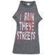 thumbnail image 1 of Trespass - Camiseta Sin Mangas Streets para Mujer (Negro Jaspeada), 1 of 2