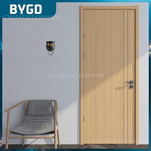 Owl Shape Wall Key Holder 1 Pcs Hanging Key Home Organizer Wall Mounted Home Decoration Magnets Keychain Hook MagneticBrownUnited States He Qiyong unisex