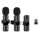 thumbnail image 1 of Wireless Lavalier Microphone Portable Audio Video Recording Mini Mic for Live Broadcast Gaming Phone Mic, 1 of 5