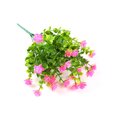 thumbnail image 1 of Youkk Fake Flower Plastic Plants Wall Pendent Outdoor Decorations Multipurpose Compact Size Weeding Decal Practical Artificial Flowers Green Pink, 1 of 6