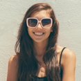 thumbnail image 3 of Shiyou Lunettes de Soleil Surdimensionnées Monture Carrée Femmes Rétro Protection UV400 Tendance, 3 of 4