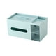 thumbnail image 2 of Baúles de almacenamiento, organizadores de armario y almacenamiento, caja de almacenamiento de escritorio, mini cajón transparente, caja de pañuelos multifuncional, caja organizadora con compartimento, 2 of 5