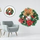thumbnail image 5 of 18 pulgadas de Navidad artificial Hello Wreath Elegante adorno de pared Decoraciones Hogar Adornos de Halloween de puerta delantera Estilo 2 BLESIY coronas de puertas para el hogar, 5 of 8