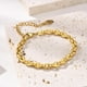 thumbnail image 4 of Pulseras para niña VentDepot ShineLoop 5 Pzas 16-21cm 5mm Acero Inoxidable Oro, 4 of 4