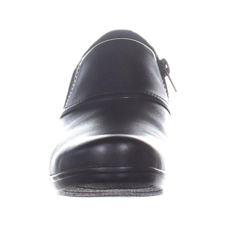 Clarks Emslie Craft Booties Women s Zip Up Block Heel Ankle Boots Black Leather 8 US 39 EU Walmart