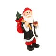 thumbnail image 1 of Figura de resina de Papá Noel, figura de Papá Noel, recuerdo de fiesta, artesanía, decoración navideña Mochila, 1 of 8