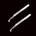 thumbnail image 1 of 2 Unids Pinzas de Precisión, Tweezers de material acero Inoxidable para Cosmetología, Espinillas y Astillas Cola Pinzas de masaje para la glándula del párpado, 1 of 8